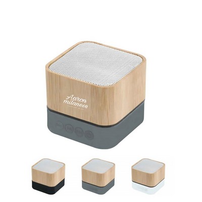 Retro Bamboo Bluetooth Speaker