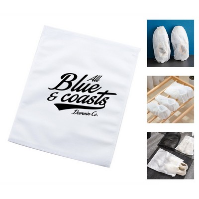 Non Woven Travel Drawstring Shoe Bag