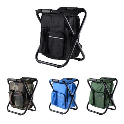 Portable Backpack Cooler Chair