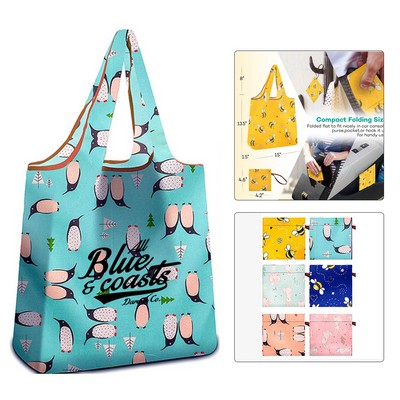 Lightweight Foldable Shopper Tote Bag