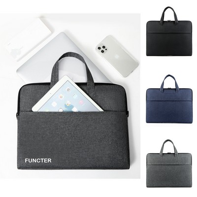 15" Laptop Bag Business Briefcase Business Bag Laptop Sleeve With Carrying Handle