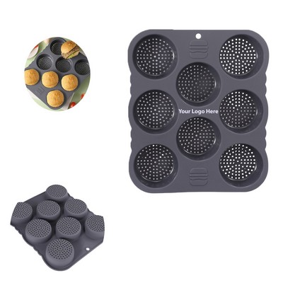 8-Hole Hamburger Baking Mold