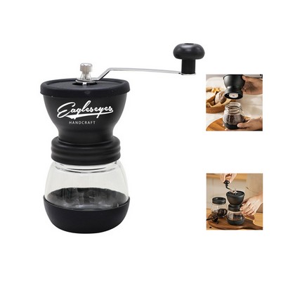 Transparent Manual Coffee Grinder