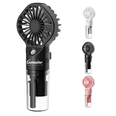 Mini Handheld Misting Fan