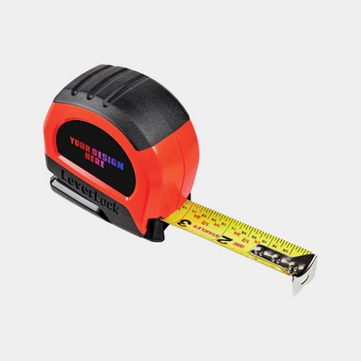 25' Stanley Tools® USA-Made High-Visibility LEVERLOCK® Tape Measure