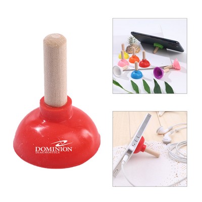 Toilet Plunger Phone Stand