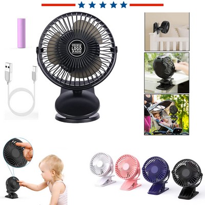 Small Powerful USB Desk Fan