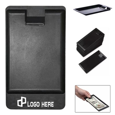 Black Plastic Tip Tray