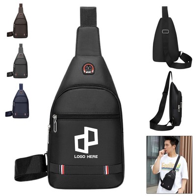 Cross Body Bag Backpacks W/ Doulde Layers