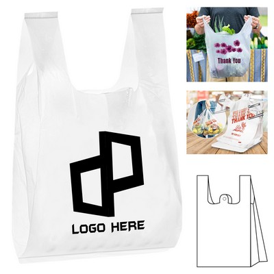 7.87 X 3.94 X 12.6" Plastic Vest Bag