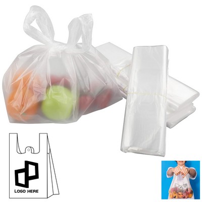 Lightweight 5.91 X 10.24 X 3.15" Plastic Vest Bag