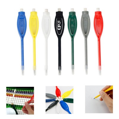 Golf Scoring Pencils With Eraser