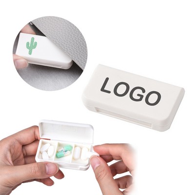 Triple Compartment Pill Box