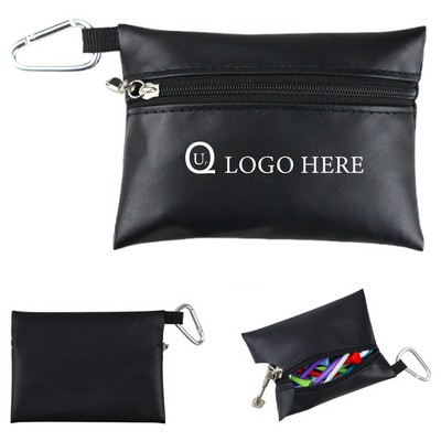Pu Golf Accessory Storage Pouch