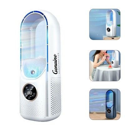 Desk Bladeless Humidification Electric Fan