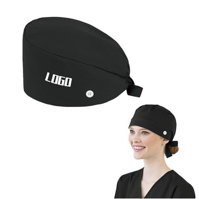 Scrub Cap Working Surgical Cap Nurse Hat Tie Back Hat
