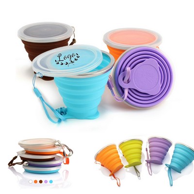 Collapsible Silicone Coffee Travel Cup