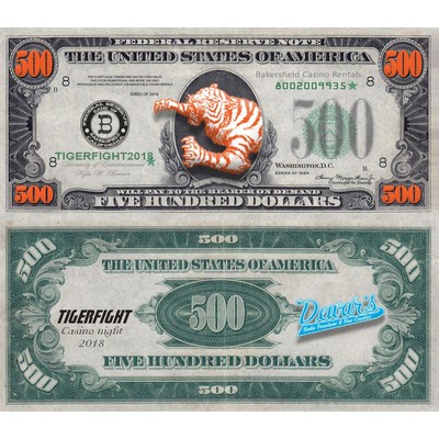 Custom Printed Full Color Funny Money