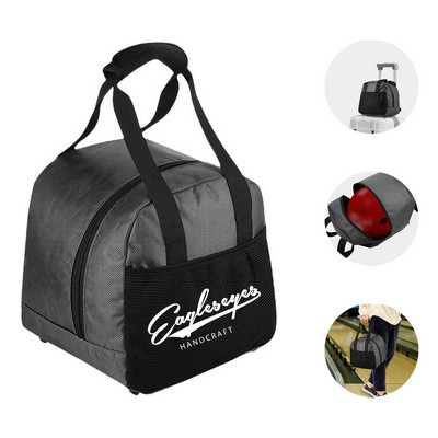 Bowling Ball Tote Bag with Padded & Mesh Pocket