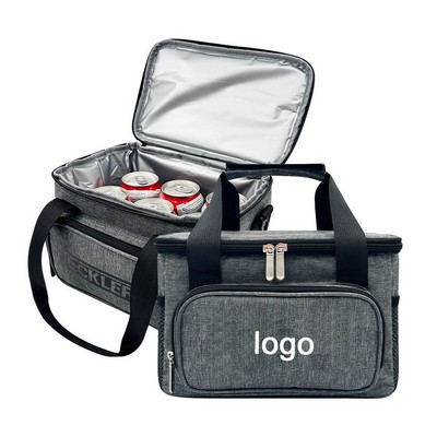 6-Can Reusable Outdoor Portable Camping Insulated Tote Bag
