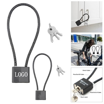 "Cable Lock Combo with Keys "