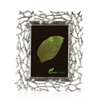 Twig Picture Frame - Antique Silver
