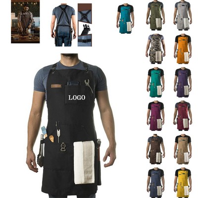 Cotton Canvas BBQ Apron