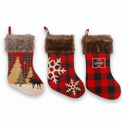 Christmas Plaid Stockings