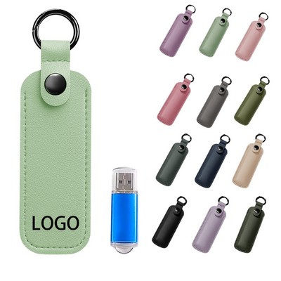 Multi Functional Waterproof And Scratch Resistant USB Storage Case With Leather Protective Cover