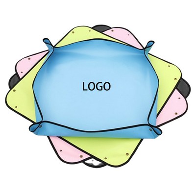 Foldable Pad Waterproof Oxford Gardening Plant Repotting Mat