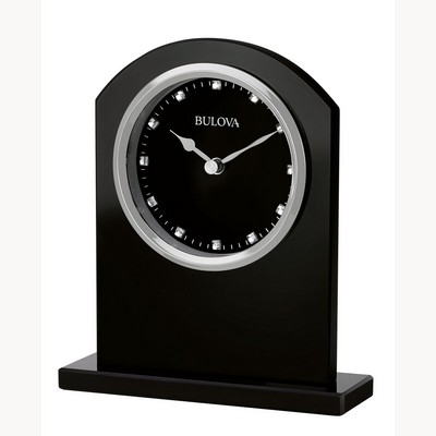 Ebony Crystal Clock