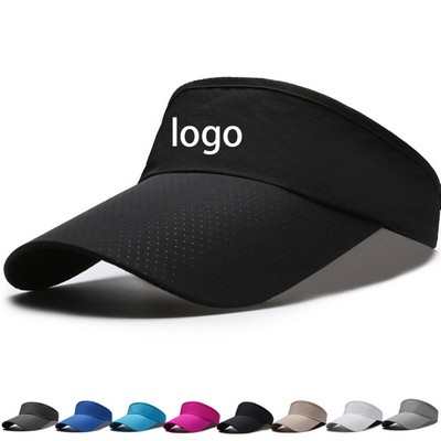 Quick-Dry Summer Sun Hat With Open-Top Design