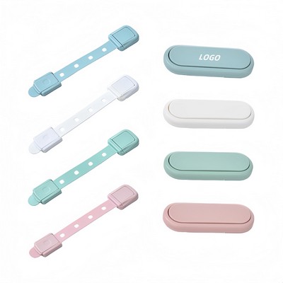 Closet Double Lock Kids Invisible Push Button Folio Lock