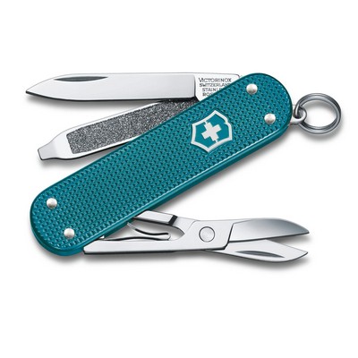 Victorinox Swiss Army Corporate Gifts Knife Classic Sd Alox Classic Colors - Wild Jungle Blue