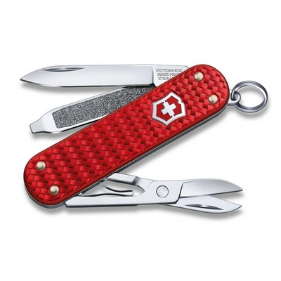 Victorinox Swiss Army Corporate Gifts Knife Classic Sd Precious Alox - Iconic Red
