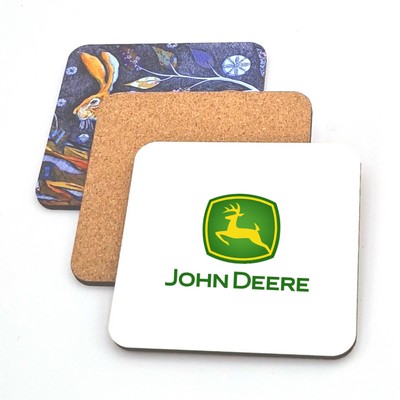 Wooden Full Color Square Wood Coaster