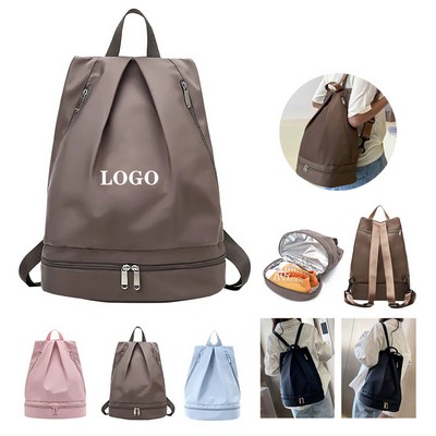 Sports Backpack with Shoe Compartment