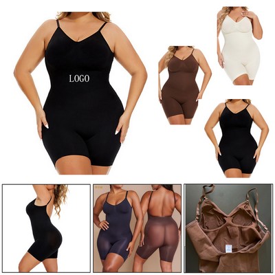 Seamless Open-Back Shaping Bodysuit (S - 3XL)
