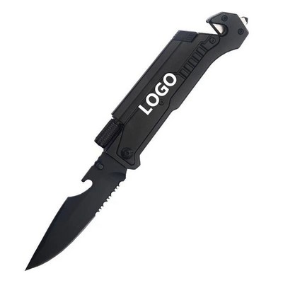 Mini Tactical Folding Knife 8.66" × 1.57"