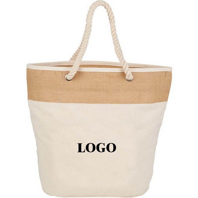 Color Block Tote Santorini Tote