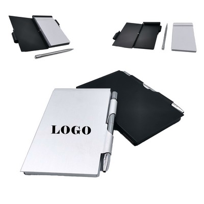 Aluminum Alloy Notebook With Pen
