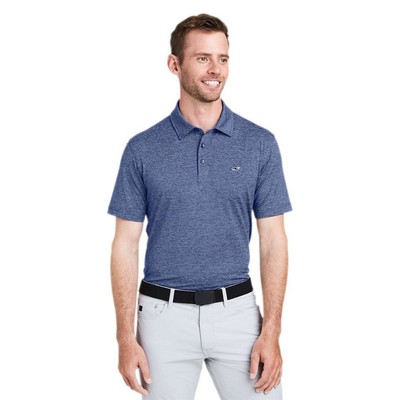Vineyard Vines® Mens Destin Stripe Sankaty Polo