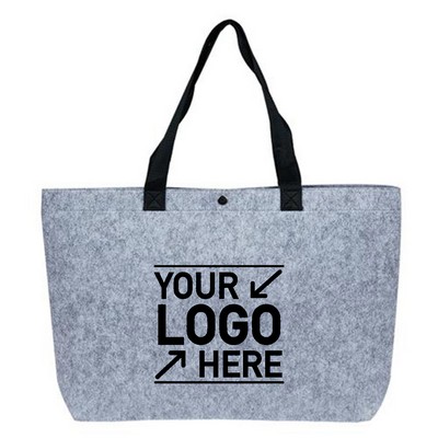 Felt Tote Shopping Bag