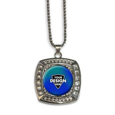 1.25" Champ Pendant Necklace And Custom