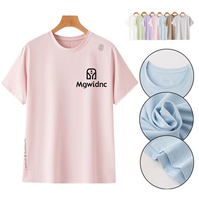 Men's Cool Quick-Dry 7A Anti-Bacterial Short Sleeve T-Shirt