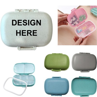 Eco-Friendly Compact Pill Case