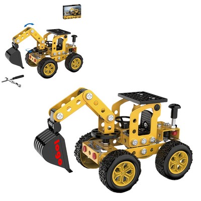 Metal Engineering Vehicle Assembly Toys