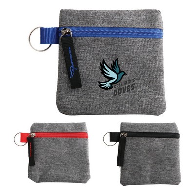 Mini Essentials Polyester Coin Pouch