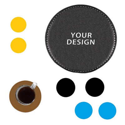 PU Leather Coaster