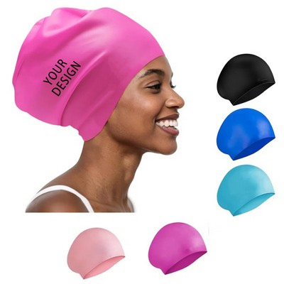 Extra Large Silicone Swimming Cap